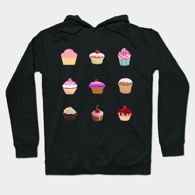 Cupcake Hoodie by Yaman